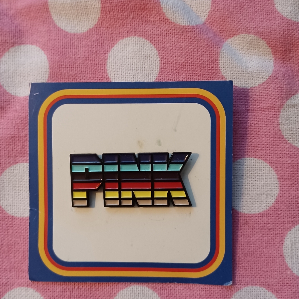 PINK Victoria's Secret Rainbow Pin, Vintage